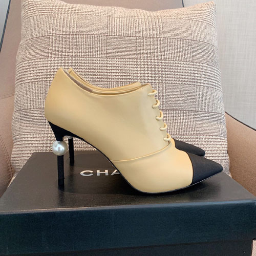 샤넬 신상 쇼트부츠 G34109 베이지