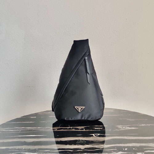 프라다 나일론 레더 백팩 2VZ092 블랙