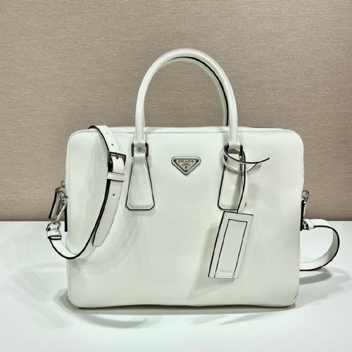 프라다 사피아노 서류가방 2VE022 화이트