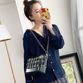 샤넬 신상 가브리엘 호보백 스몰 A91810 그린