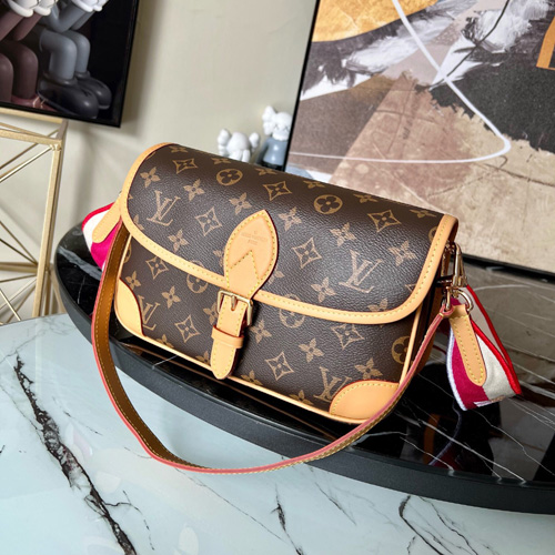 루이비통 다이앤 숄더백 M45985 핑크 스트랩