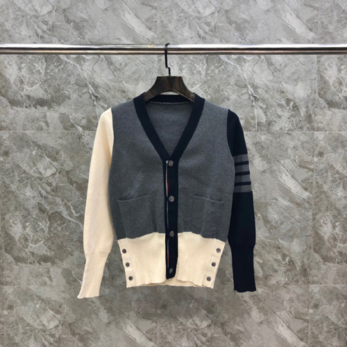 톰브라운 여성용 가디건 TB8734 그레이