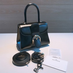 델보 브리앙백 MINI  AA208170 블랙 금장