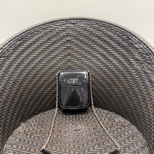 프라다 브러쉬드 가죽 미니백 1BH185-2