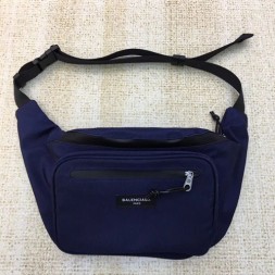 발렌시아가 신상 힙색 459744 네이비