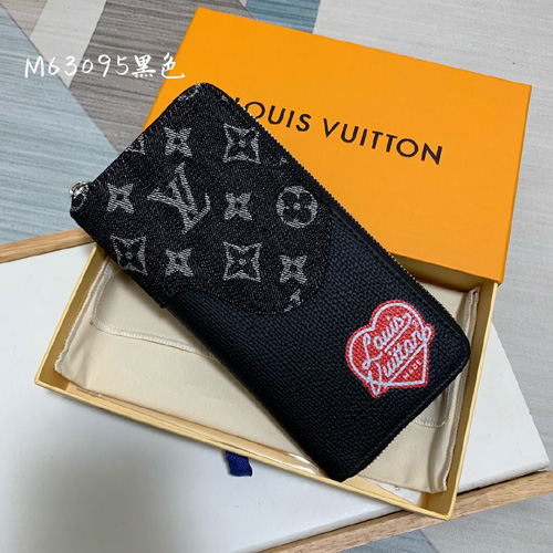 루이비통 지퍼 월렛 M63095 블랙