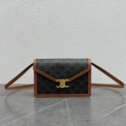 셀린느 트리옴페 엔벨롭 숄더백 113322-1