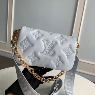 루이비통 버블그램 스트랩백 M81398 하늘색