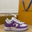 루이비통 나이키 콜라보 남여공용 스니커즈 M0467 보라