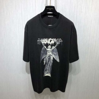 발렌시아가 남여공용 티셔츠 528795