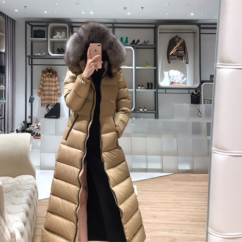 몽클레어 여성용 허디슨 롱패딩 MC3712