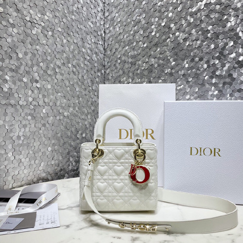 디올 MY ABCDIOR 레이디백  M0538 화이트