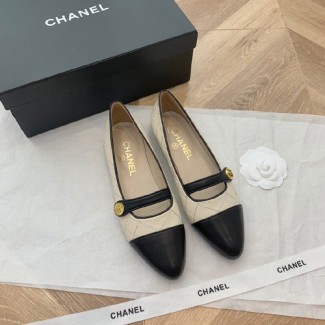 샤넬 신상 로퍼 G34335 무광 화이트