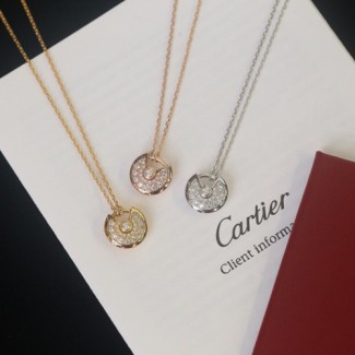 까르띠에 아뮬레뜨 목걸이 XS CA92562