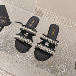 샤넬 여성용 슬리퍼 G34451 블랙