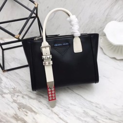 프라다 18S/S 가죽 토트백 1BA175 블랙