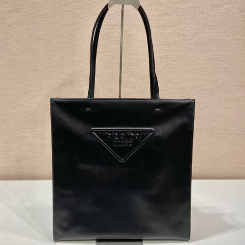 프라다 레더 토트백 1BG429 블랙