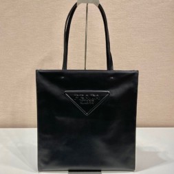 프라다 레더 토트백 1BG429 블랙