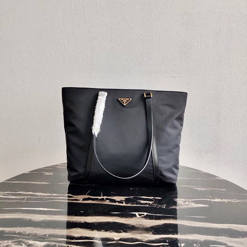프라다 삼각로고 테스토 토트백 1BG291 블랙