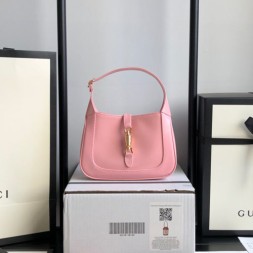 구찌 재키 1961 미니 호보백 637091 핑크