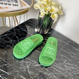 샤넬 신상 슬리퍼 G34308 그린