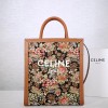 셀린느 플로랄 자카드 버티컬 카바스 토트백 스몰 192082