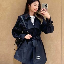 버버리 여성용 숏코트 BR24032 블랙