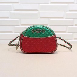 구찌 라미네이트 가죽 미니 백 534951 그린