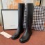 구찌 신상 롱 부츠 307930 블랙