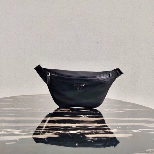 프라다 나일론  벨트백 2VL033 블랙