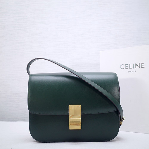 셀린느 클래식 박스백 미듐 164173 아마존그린