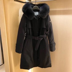 프라다 여성용 패딩 3A434 블랙