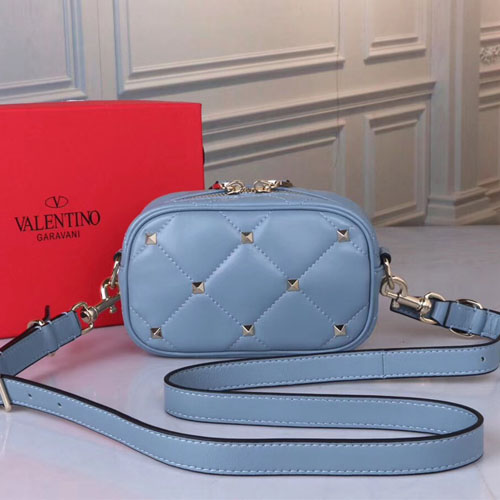 발렌티노 스몰 사이즈 퀼팅 붐스터드 크로스 바디 백 RW2B0D11 민트