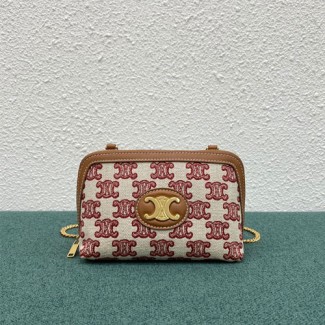 셀린느 트리오페 미니 체인 숄더백 100382-4