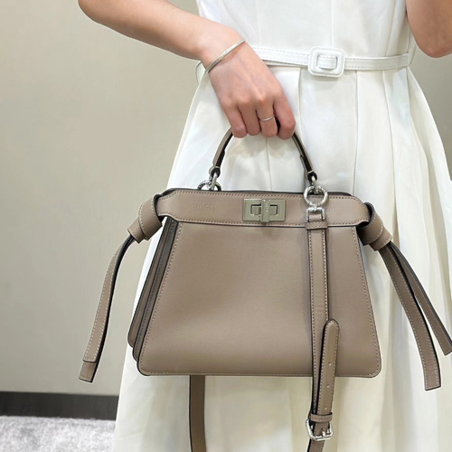 펜디 미니 피카부 8BN244 그레이