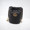 구찌 GG 마몽 미니 버킷백 575163 블랙