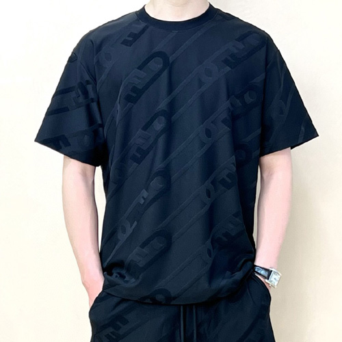 펜디 남여공용 티셔츠 2460368 블랙