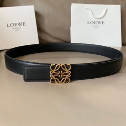 로에베 신상  양면용 벨트 LW-6313 블랙 금장