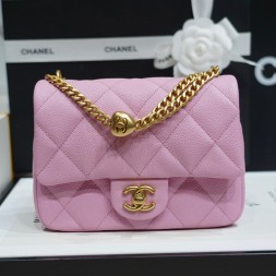 샤넬 하트볼 스몰 캐비어 AS3829 핑크