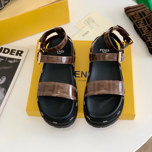 펜디 여성용 샌들 FD46201