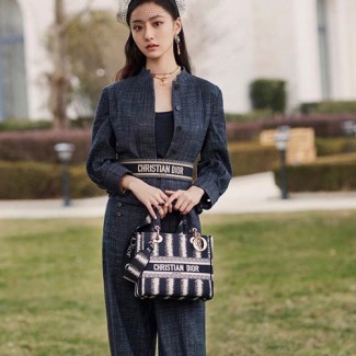 디올 미디엄 레이디백 M0565-1