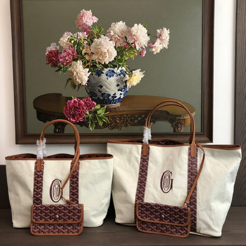 고야드 생 루이백 MM/GM 4757630 양면용 버건디