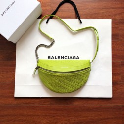 발렌시아가 슈비니어 벨트 백 XXS 565510 그린