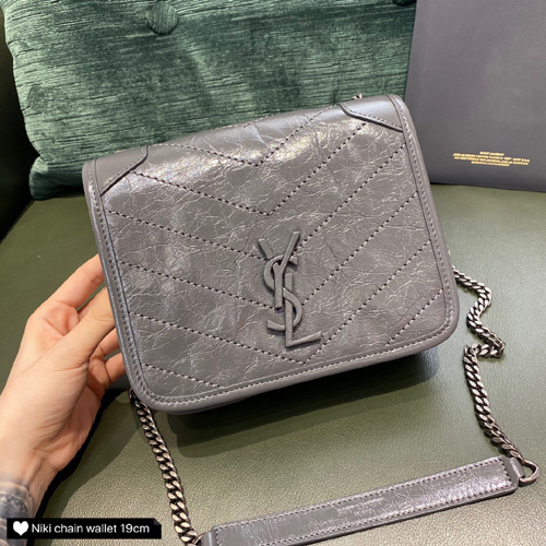 입생로랑 니키 체인 미니백 583103-4