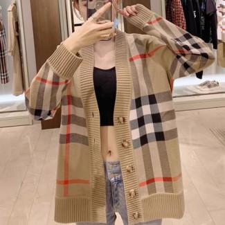 버버리 신상 남여공용 가디건 80019052