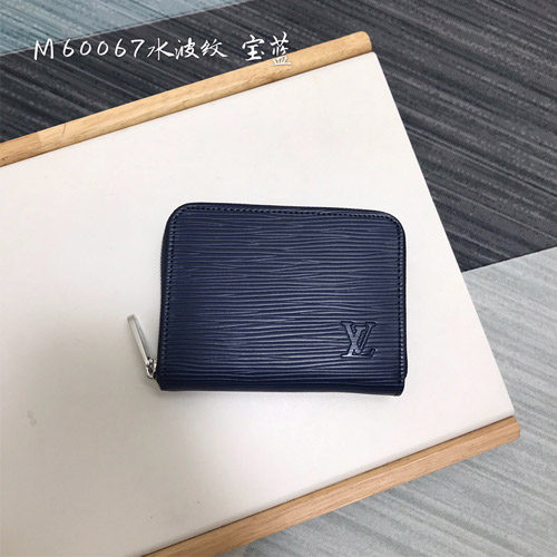 루이비통 지피 코인 퍼스 M60067 네이비