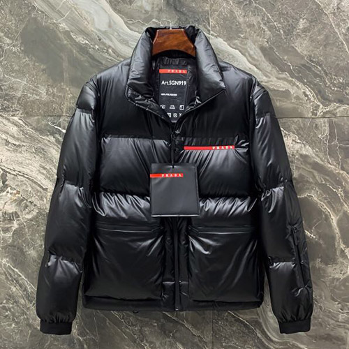 프라다 남성용 패딩 3A442 블랙