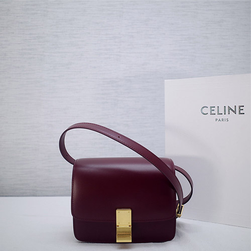 셀린느 클래식 미니 164183 버건디