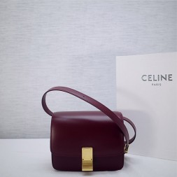 셀린느 클래식 미니 164183 버건디