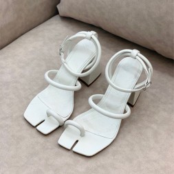 마르지엘라 신상 샌들 190215 화이트